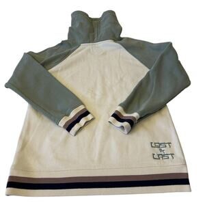 Burton Durable Goods Sweatshirt Women's Cream/ Green Pullover Size M